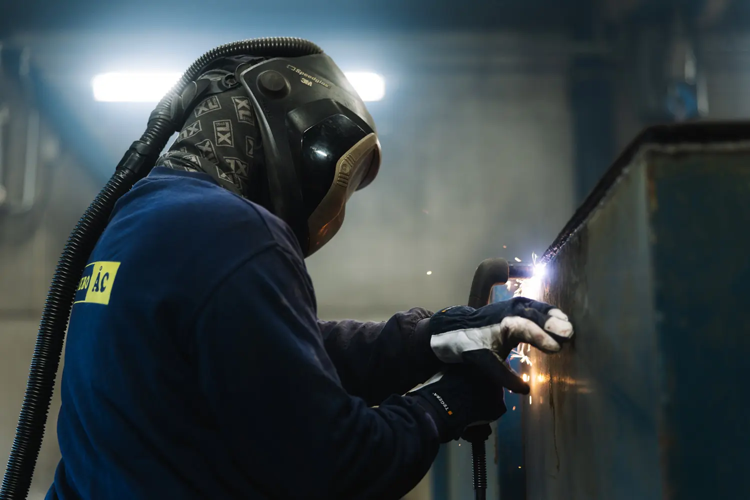 Lagerhotellet på Lessebo Åkericentral.