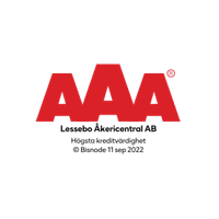 Högsta kreditvärdighet enligt Bisnode AAA.
